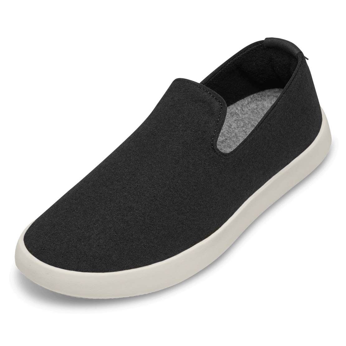 Allbirds Men's Wool Loungers, Wool Slip-On Sneakers, Black, Size 14 | Allbirds