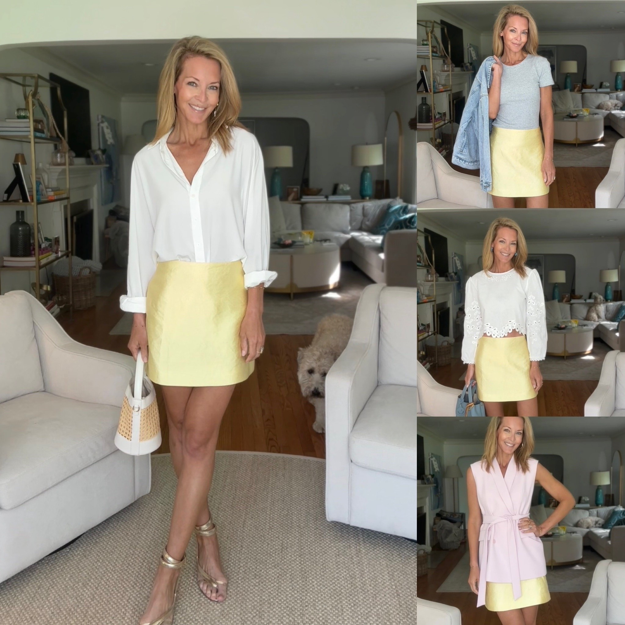 Butter yellow mini 4 ways!

#LTKootd #LTKOver40 #LTKTravel