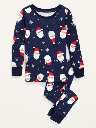 Matching Printed Snug-Fit Pajama Set for Toddler & Baby | Old Navy (US)