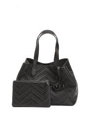 Made In Italy Leather G G Marmont Medium Tote | TJ Maxx