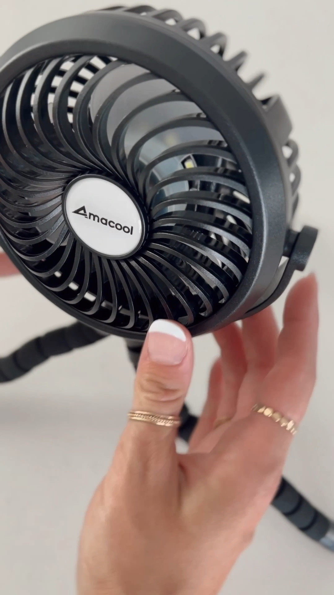 Use it as a handheld fan or as a stroller / car seat fan. Even has a light feature! 

#LTKTravel #LTKSaleAlert