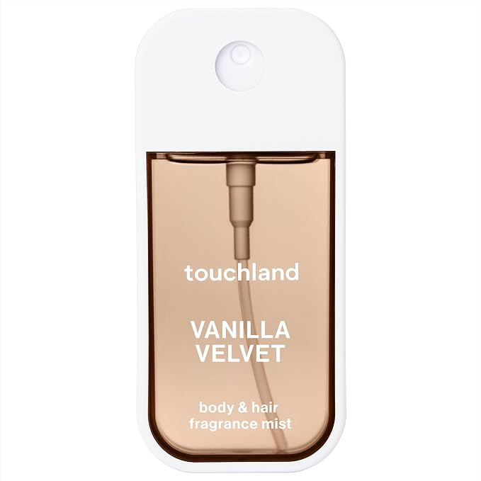 Touchland Body & Hair Vanilla Velvet Hydrating Fragrance Mist Travel Size | TSA ready spray. Gour... | Amazon (US)