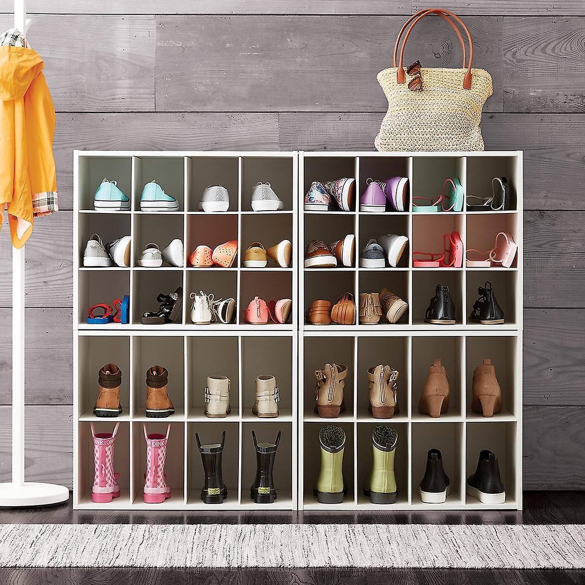 12-Pair Shoe Organizer White | The Container Store