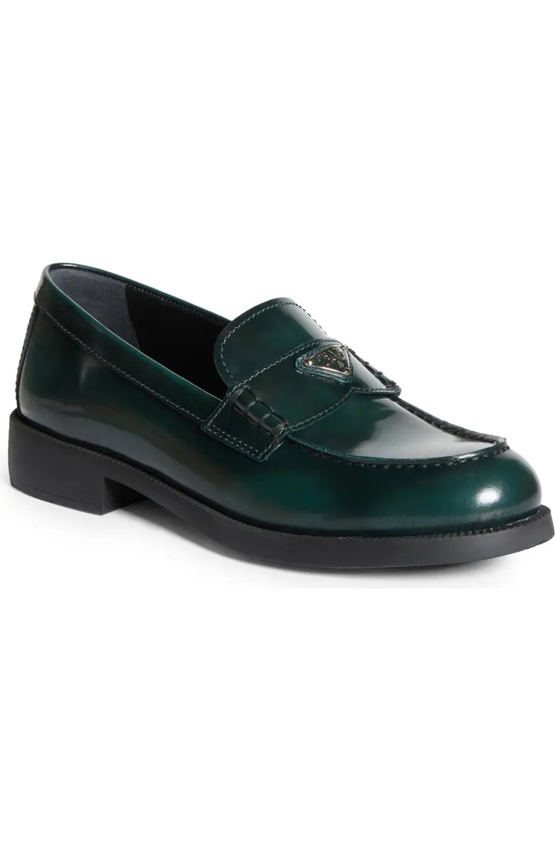 Triangle Logo Loafer (Women) | Nordstrom