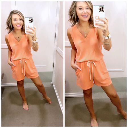 Lou & Gray is 60%  OFF today, at LOFT! 🙌🙌

This soft romper is adorable and very comfortable! True to size. Pockets too

Xo, Brooke

#LTKStyleTip #LTKSeasonal #LTKGiftGuide