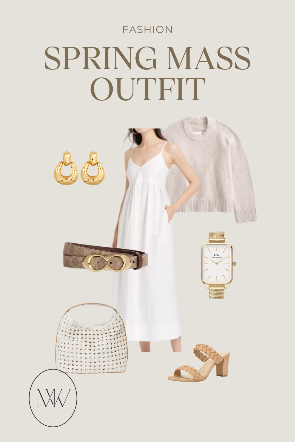 the ideal transitional spring look: a simple tank top paired with a lightweight sweater—lightweight, airy, with pops of spring texture 

 #LTKSeasonal