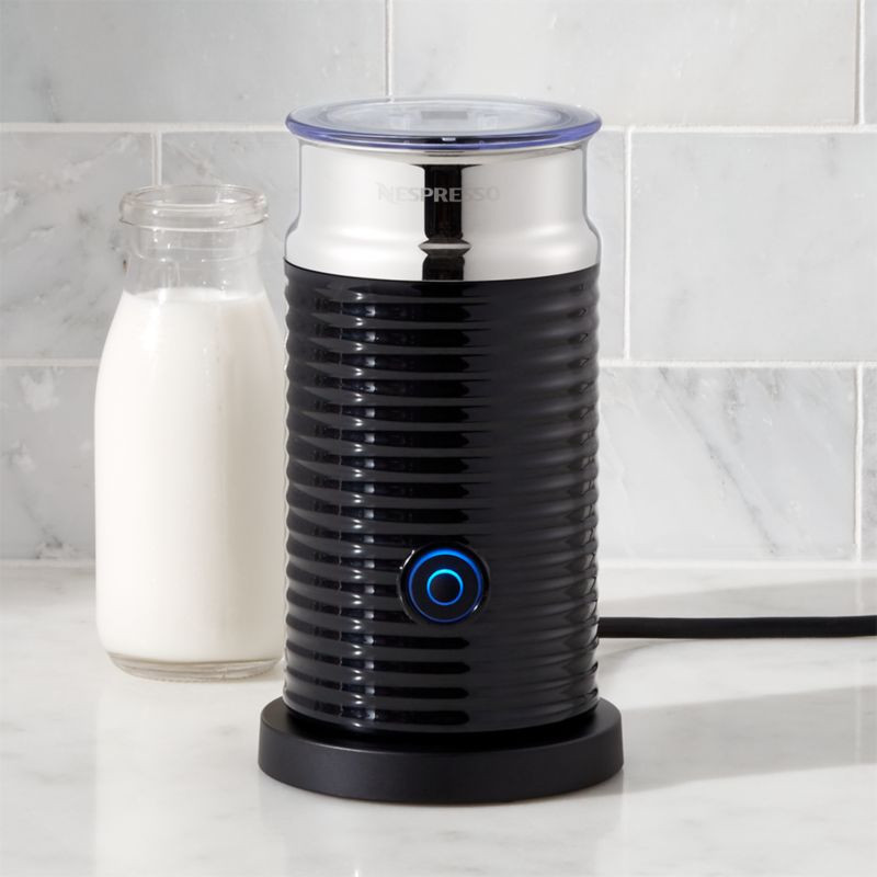 Nespresso Aeroccino 3 Frother + Reviews | Crate and Barrel | Crate & Barrel