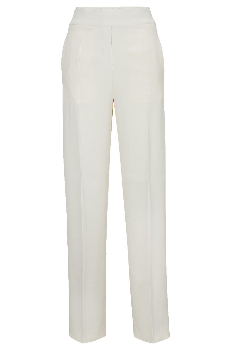 Relaxed-fit high-waisted trousers with wide leg | Hugo Boss (US)