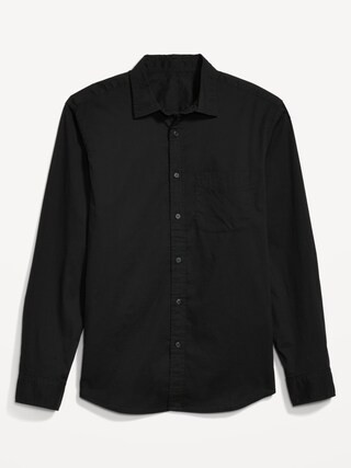 Regular-Fit Built-In Flex Everyday Shirt for Men | Old Navy (US)