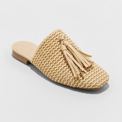 Women's Esther Mules - Universal Thread™ Tan | Target