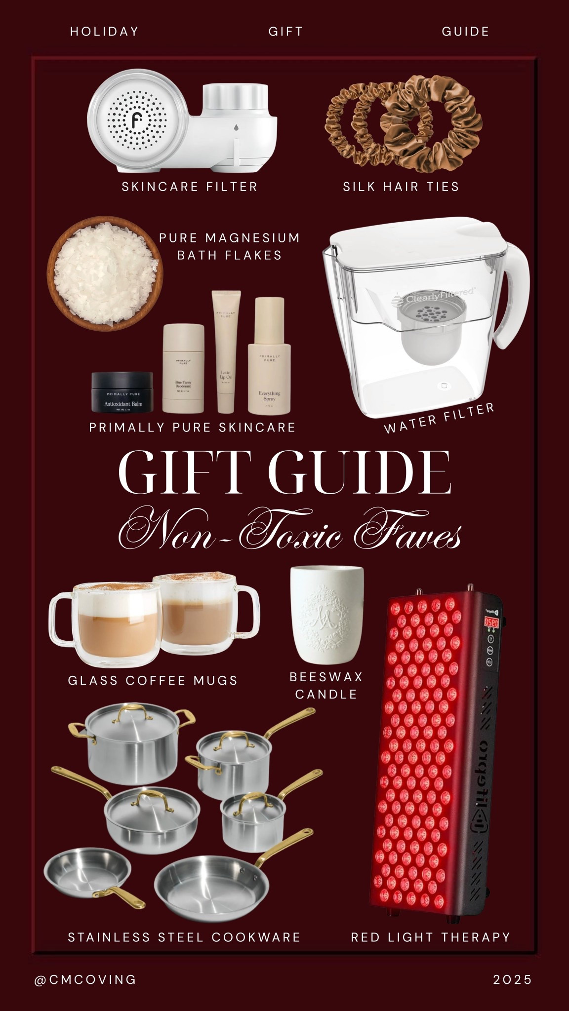 These are some of my favorite non-toxic products! From my favorite water filter, favorite skincare, glass coffee mugs and beeswax candle (that smells so good!!). ❤️

#LTKGiftGuide #LTKHoliday #LTKHome