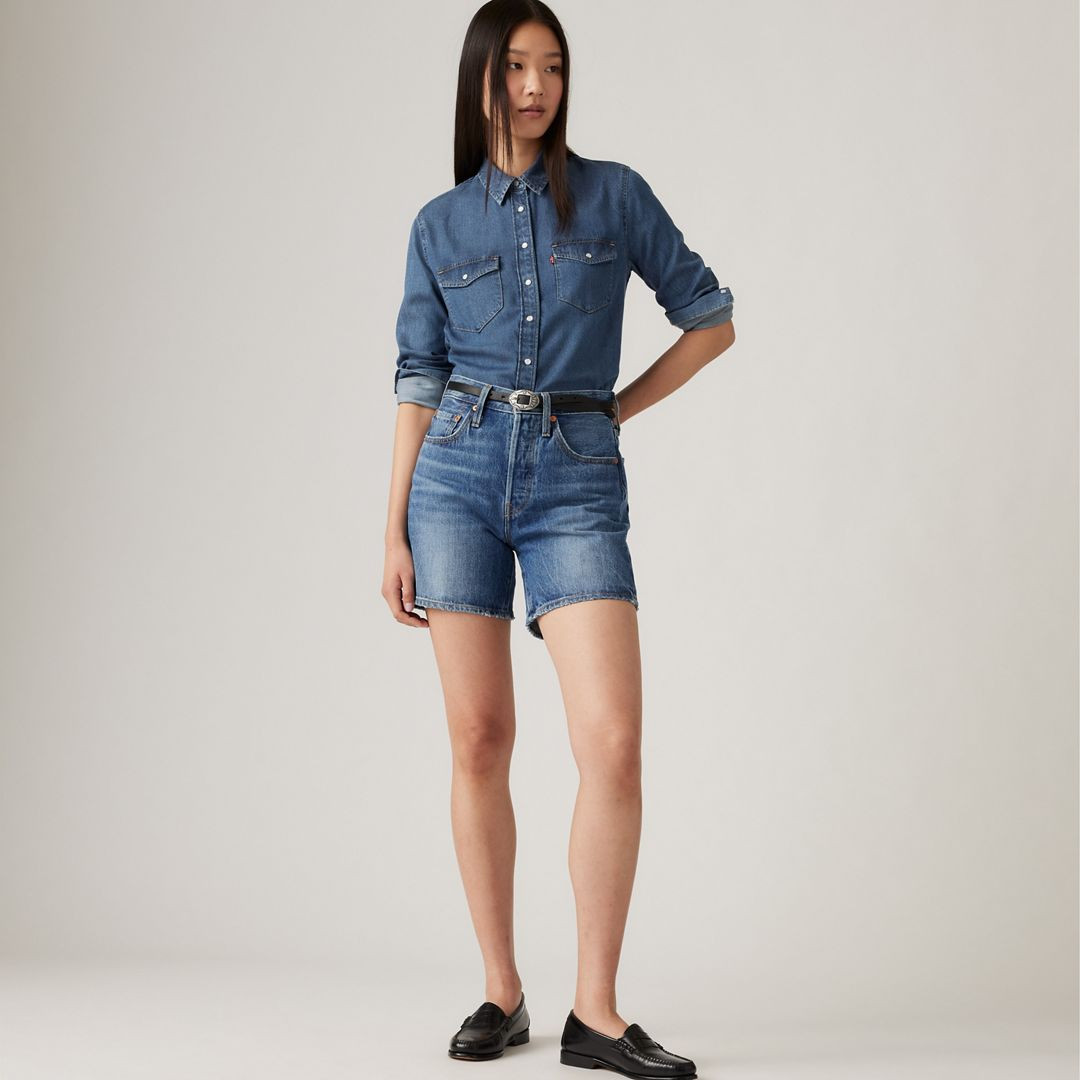 Levi's 501 Mid Thigh Women's Shorts 31 | Levi's US
