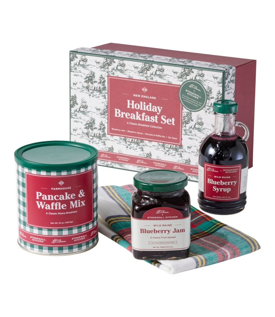 L.L.Bean x Stonewall Kitchen Holiday Breakfast Set | L.L. Bean