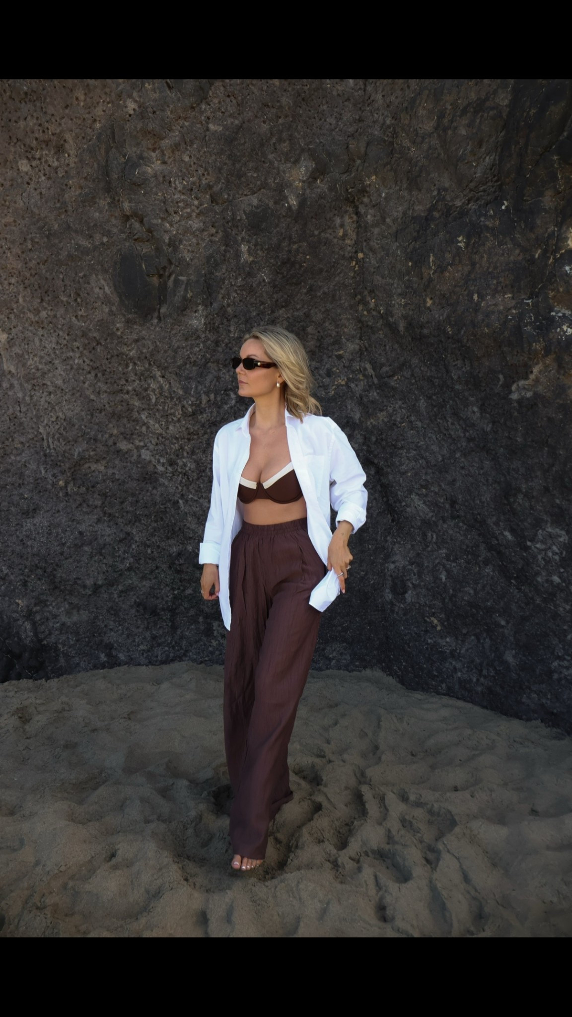 Beach day 🌊🥥🤍 #holidayoutfit #beachstyle #bikini 

#LTKuk #LTKsummer #LTKswimwear