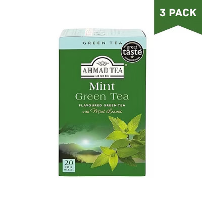 Ahmad Mint Green Tea 20ct tea bags - Pack of 3 | Target