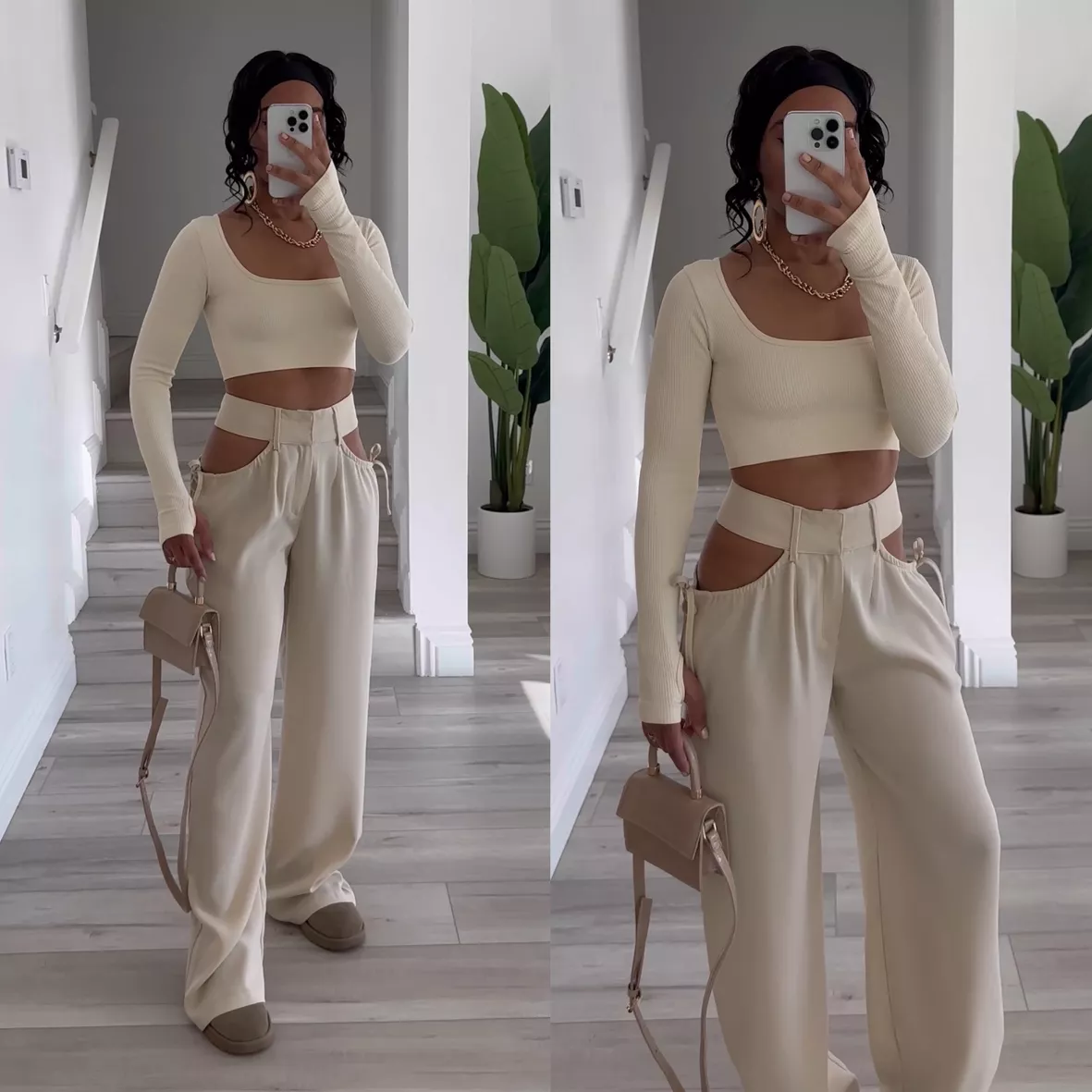 Active Cutout Crop Top curated on LTK