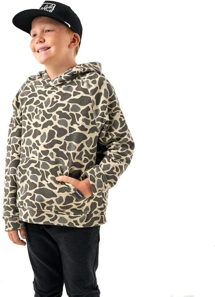 Youth Fleece Hoodie - Classic Deer Camo | Amazon (US)