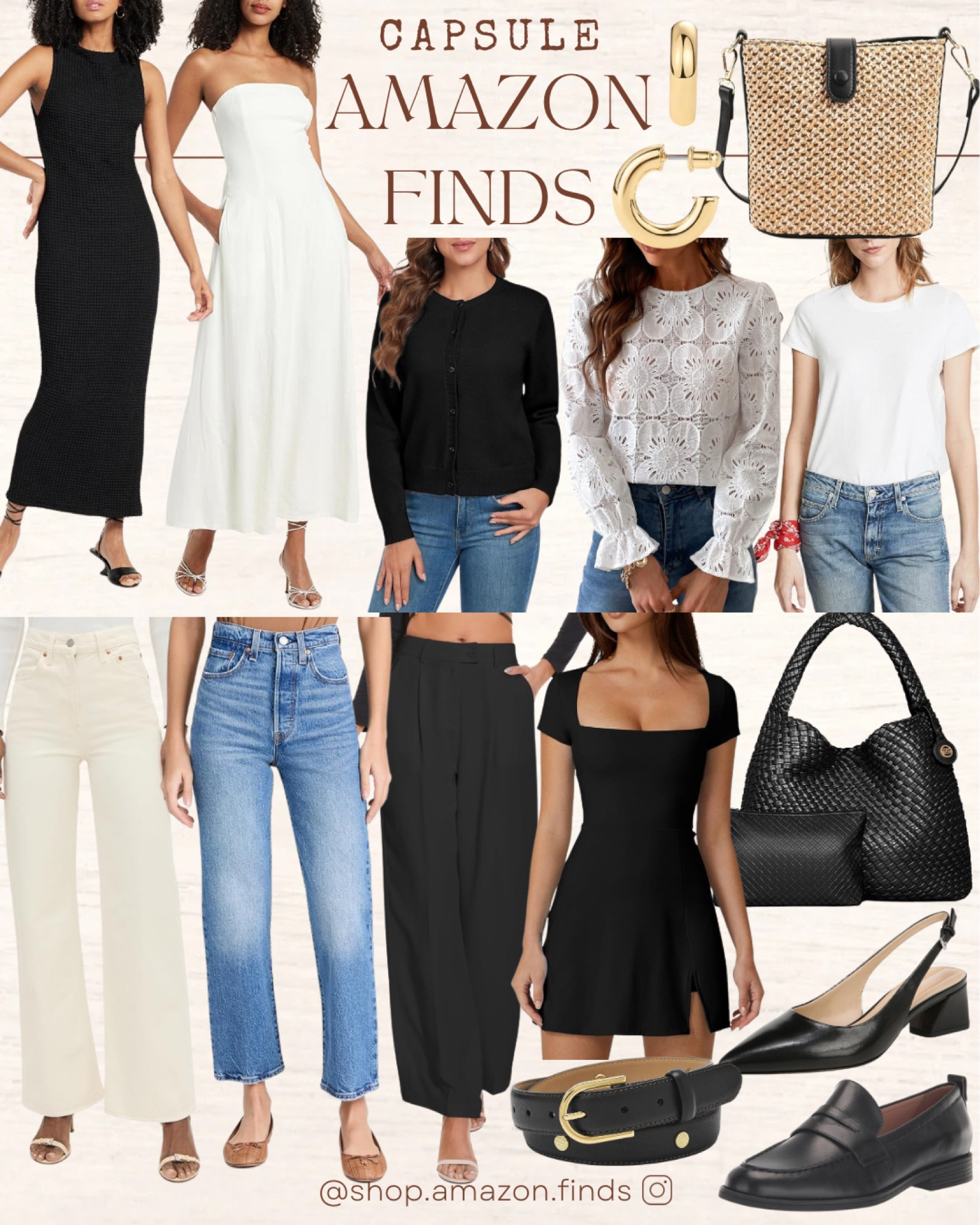 Need a spring capsule wardrobe that can be combined for a million different outfits (slight exaggeration)? Check out this guide I made all with 4+ star finds from Amazon! 

#LTKItBag #LTKStyleTip #LTKShoeCrush