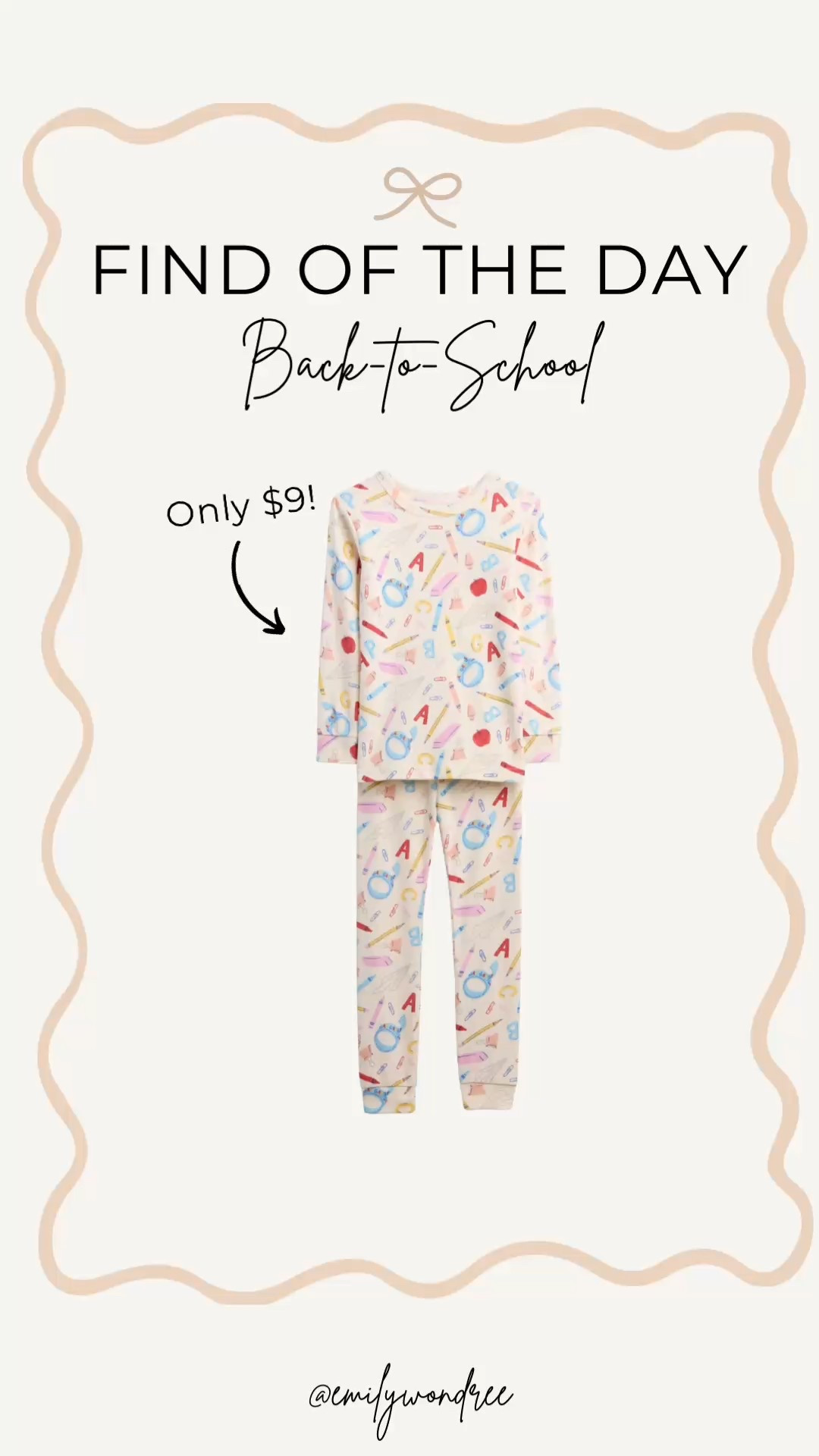 $9 back-to-school pajamas! They’re 70% OFF! I grabbed these for Weslee ✏️📓

#LTKSaleAlert #LTKKids