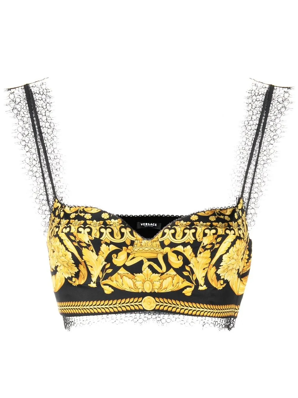 baroque-print top | Farfetch Global