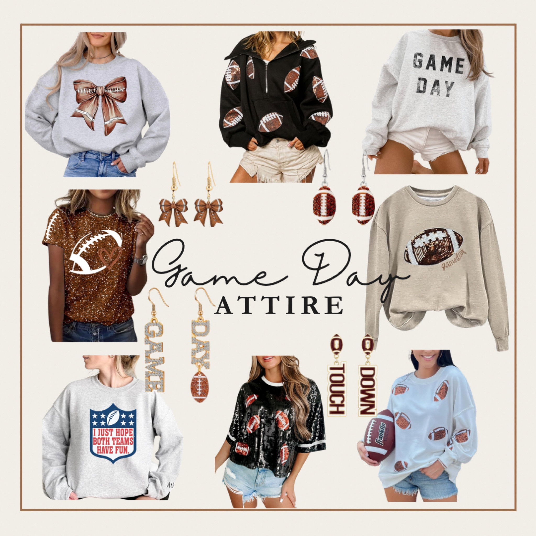 Want to be festive for Super Bowl and have something you can wear to all the games? Ladies, I’ve got you covered. Here’s some festive game day attire that can be worn every year no matter the team you’re rooting for!

#LTKhosting
#LTKSuperBowlSunday
#LTKwomans

#LTKStyleTip #LTKWatchNow #LTKParties