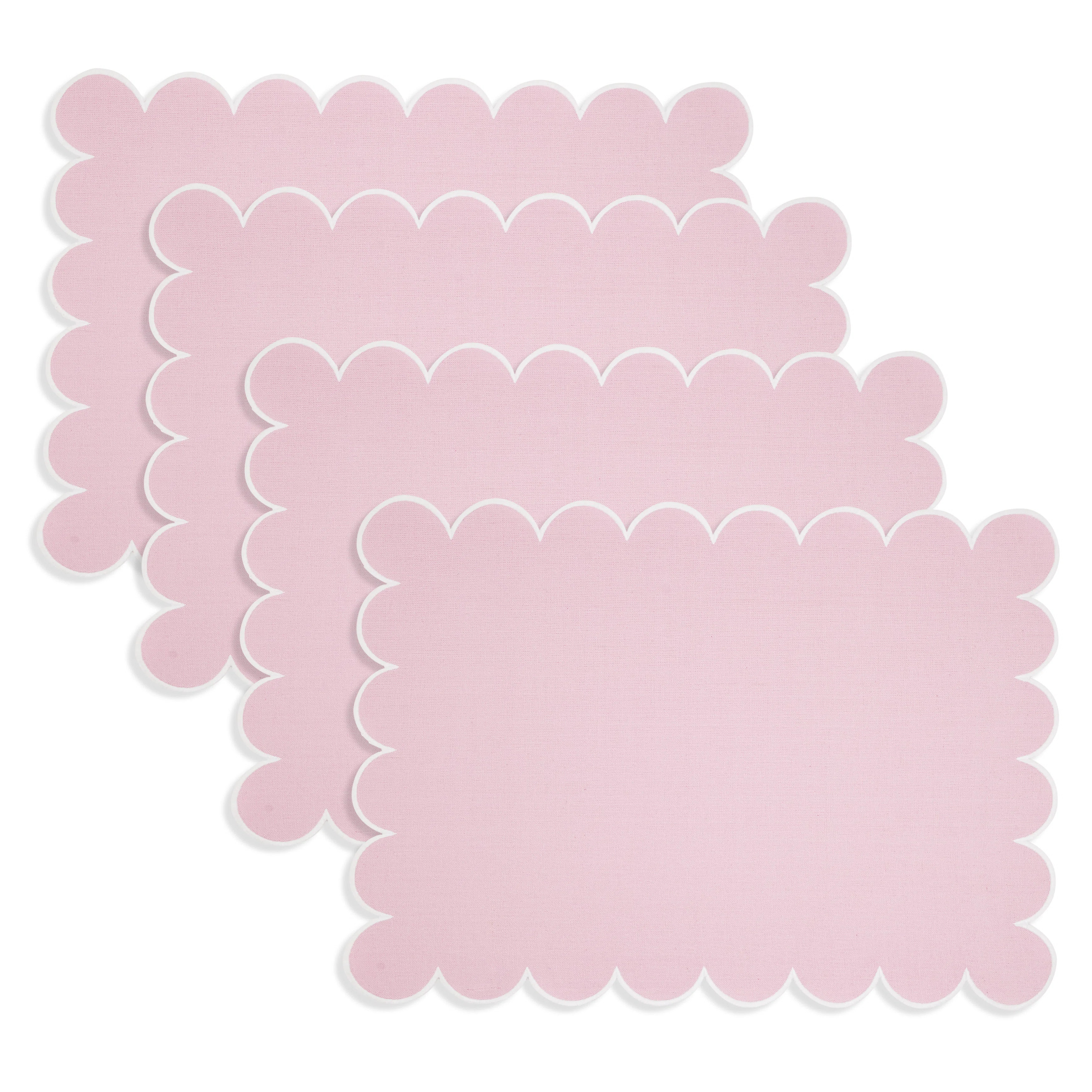 Scalloped Hem Placemat (Set of 4) (Set of 4) | Wayfair North America