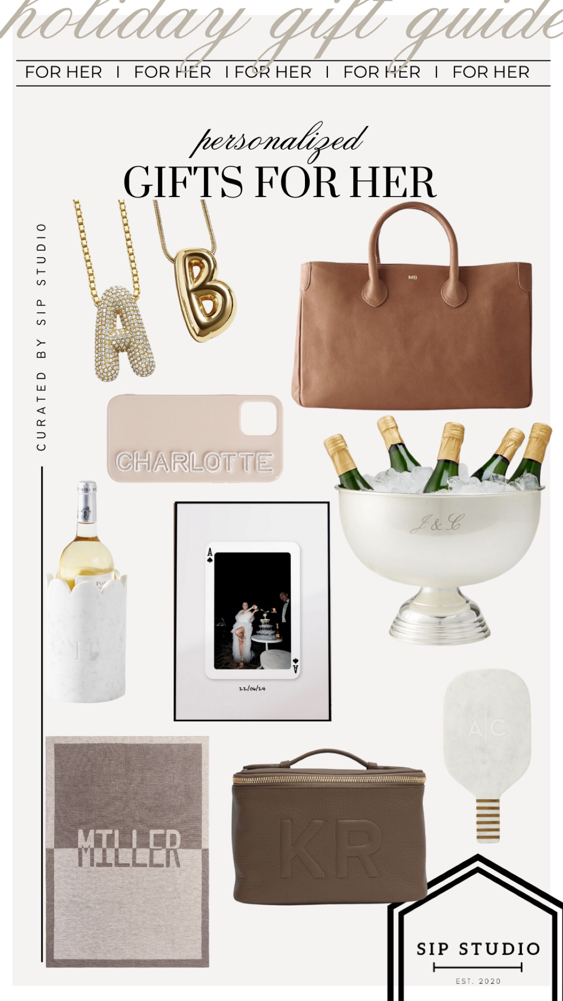 Personalized gifts for her 🤎

#LTKGiftGuide #LTKHoliday #LTKSeasonal