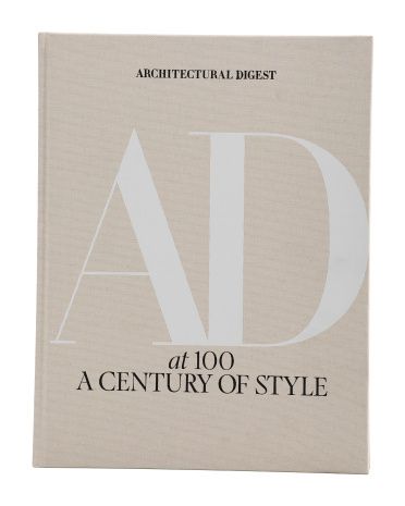 Architectural Digest At 100 Century Of Style Book | TJ Maxx