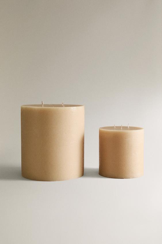 LARGE DECORATIVE CANDLE | Zara US