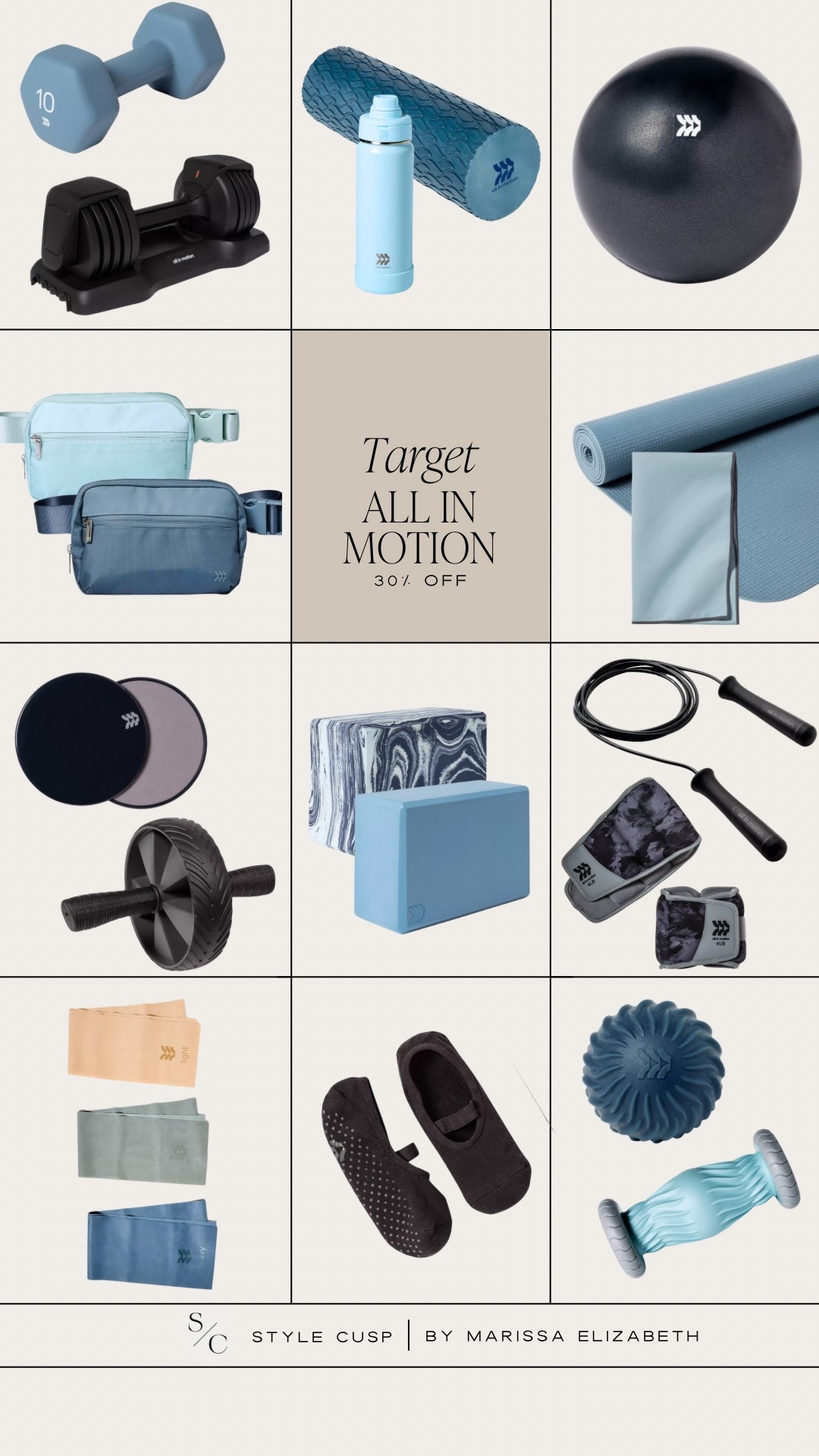 Target All In Motion Wellness on sale! 30% off!!

Yoga, Pilates, exercise, fitness, workout, target sale, home gym



#LTKActive #LTKSaleAlert