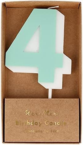 Meri Meri Number Candle 4 | Amazon (US)