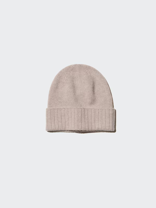 100% Cashmere Knit Beanie | UNIQLO (UK)
