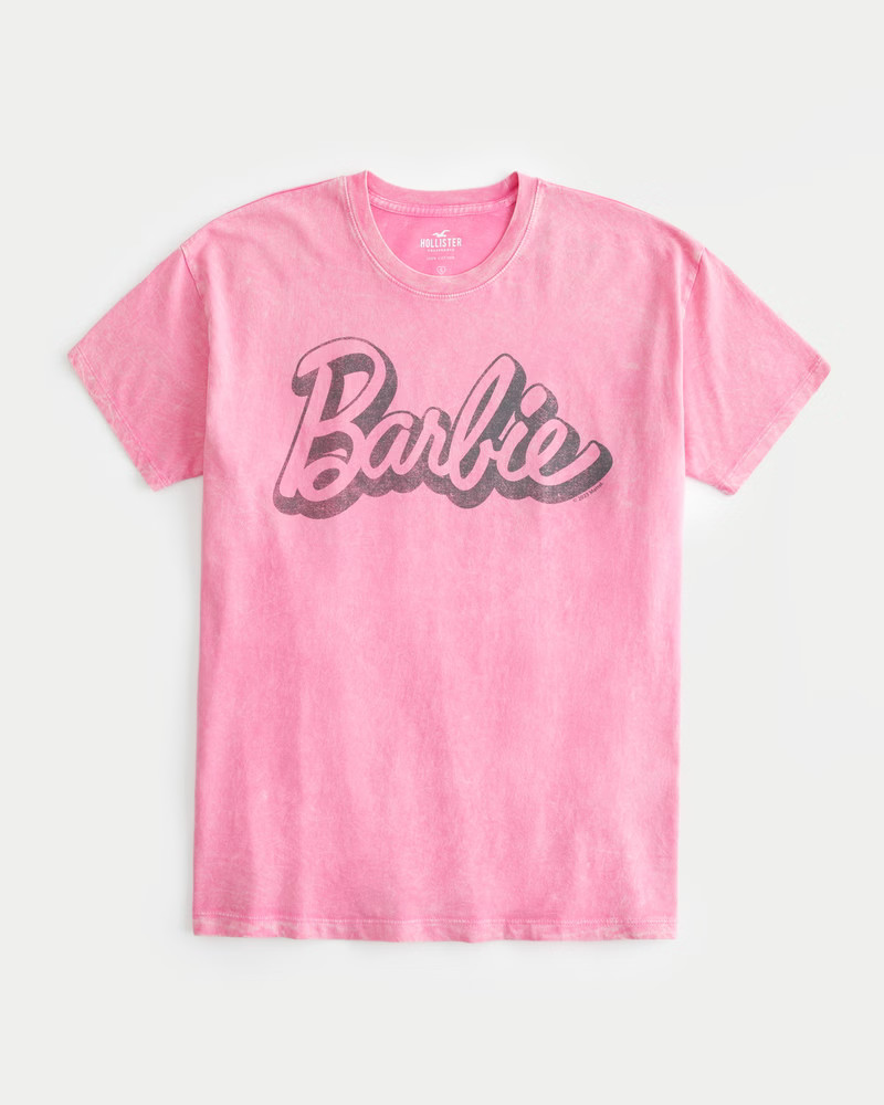 Oversized Barbie Graphic Tee | Hollister (US)