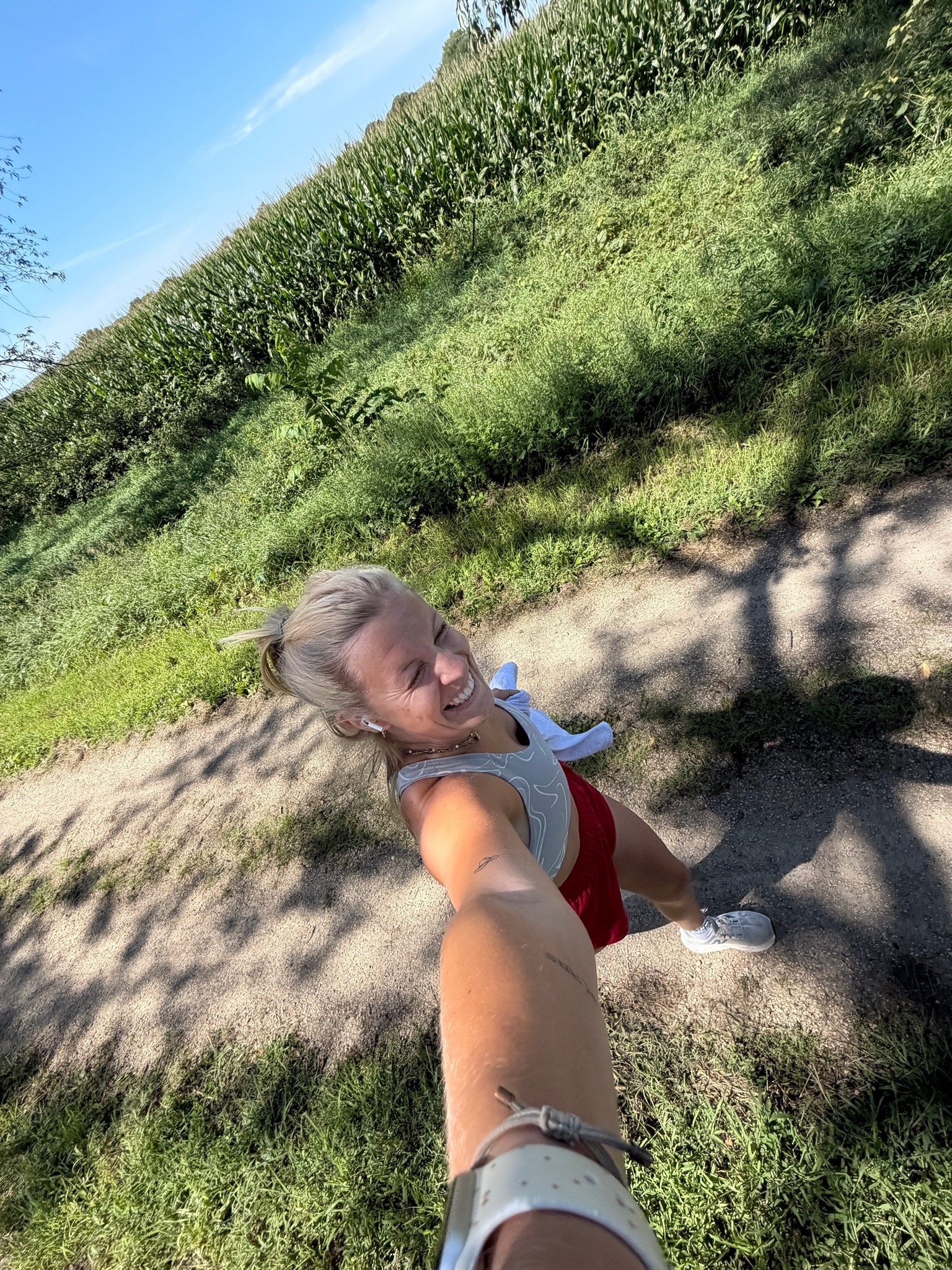 RUNNN VIBESSSS — 08.24.26 🏃‍♀️💨

Medium in red Amazon running shorts (the most SPOT ON @lululemon dupe, TTS)
Medium in Old Navy sports bra
9 in white New Balance running shoes from @DSW 
🧦 socks are also New Balance from @DSW 

workout outfits, running outfits, Amazon finds, Amazon fashion, Amazon shorts, Amazon athletic shorts, Lululemon dupes, running shorts, Old Navy finds, Old Navy activewear, Old Navy sports bras, athletic outfits, New Balance running shoes, white running shoes, outfit of the day

#LTKfitnessgoals #LTKActive #LTKdayinmylife
