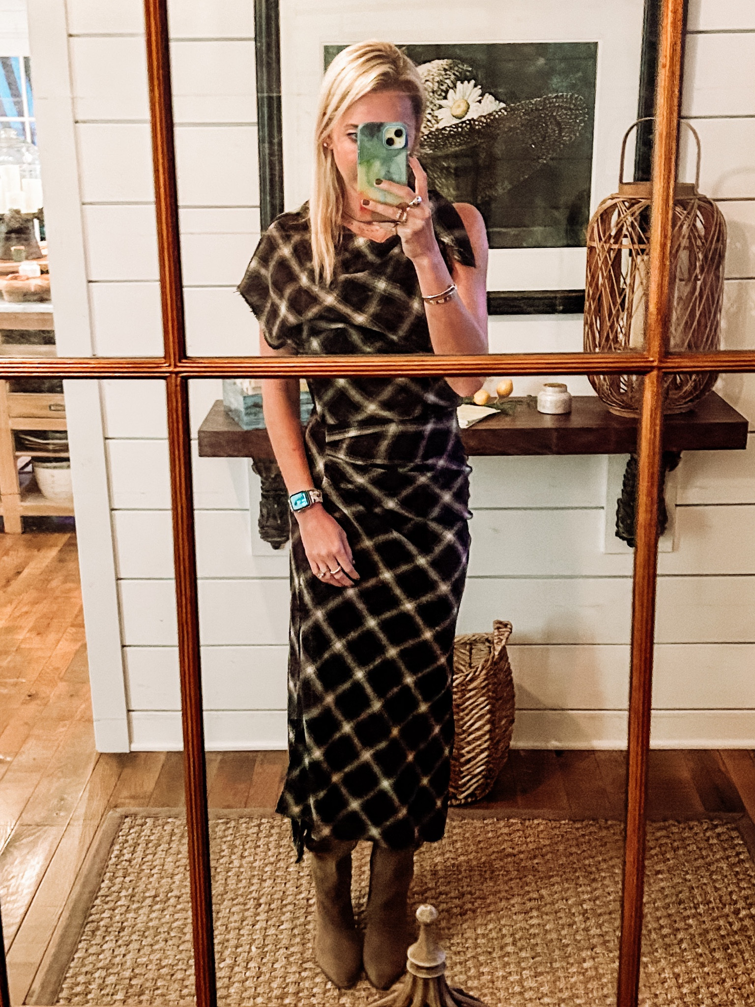 Fall outfit - plaid dress - knee high boots

#LTKSeasonal #LTKstyletip