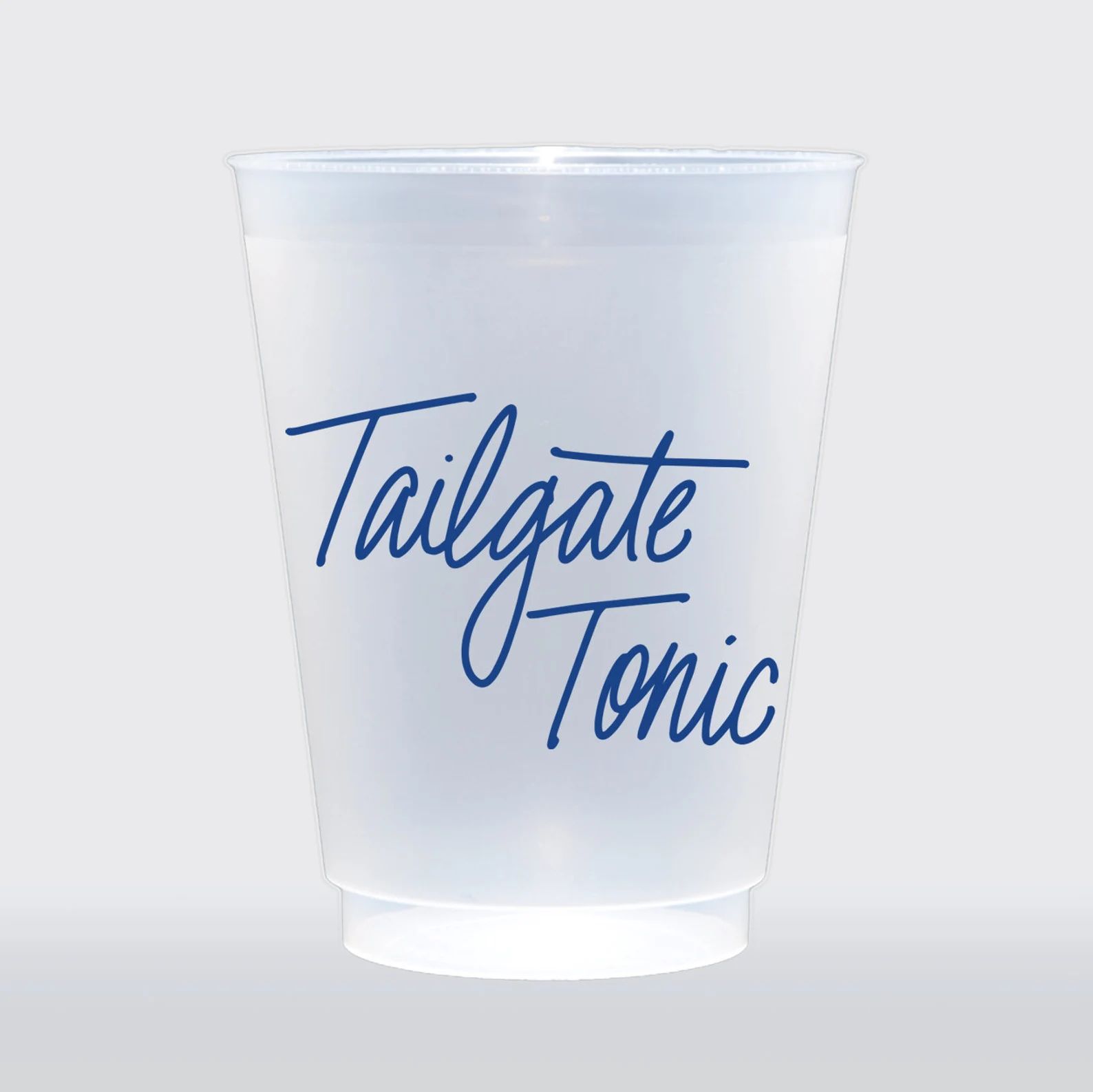 Tailgate Tonic [PREORDER] | Set of 8 16 oz Frosted Shatterproof Cup | Tailgate Cup | Texans Cowbo... | Etsy (US)