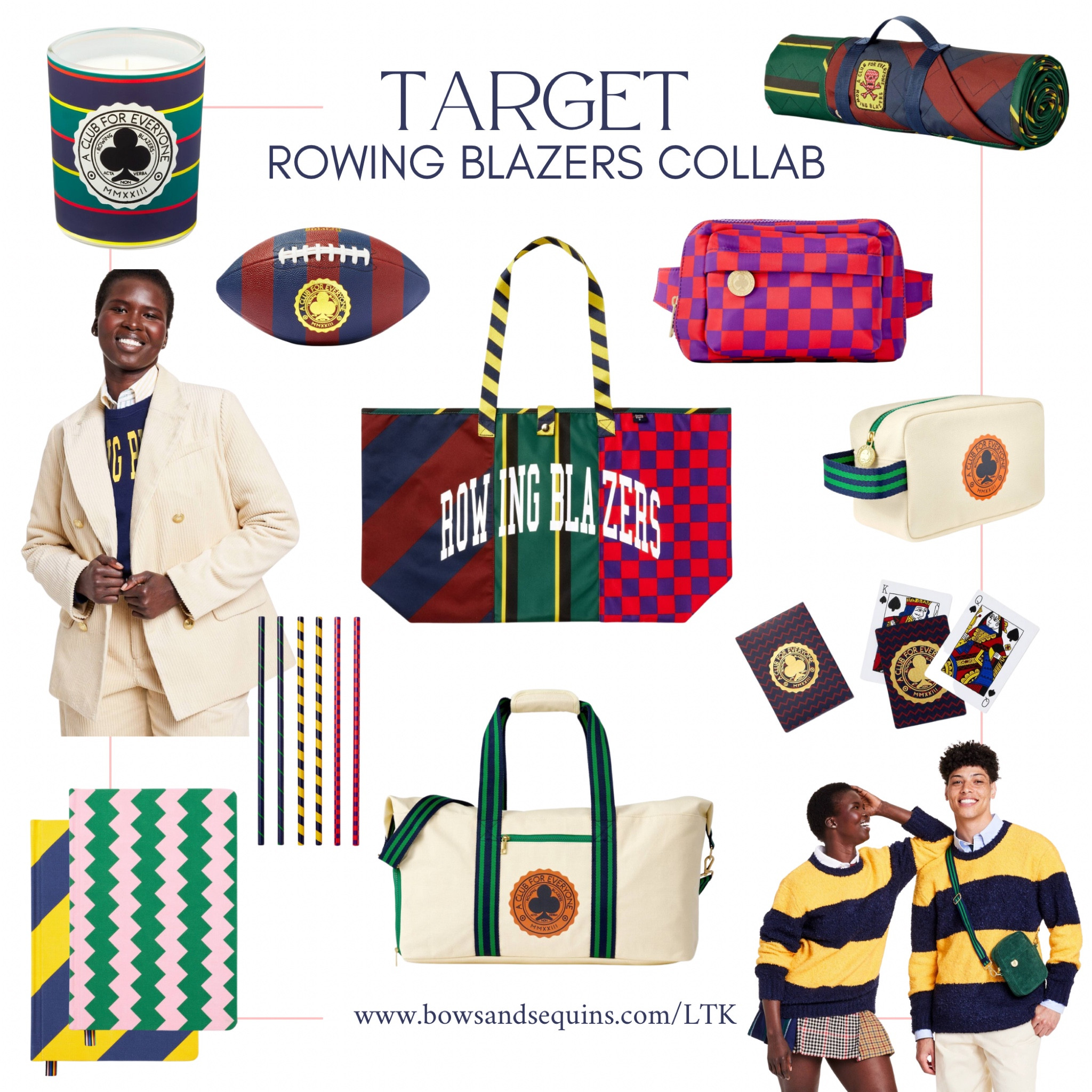 The Target x Rowing Blazers collab is full of modern prep back-to-school essentials. Stylish notebooks, versatile bags, rugby stripes, collegiate candles, picnic blankets, weekends, and more. So much still in stock! 

#LTKfindsunder50 #LTKU #LTKfamily