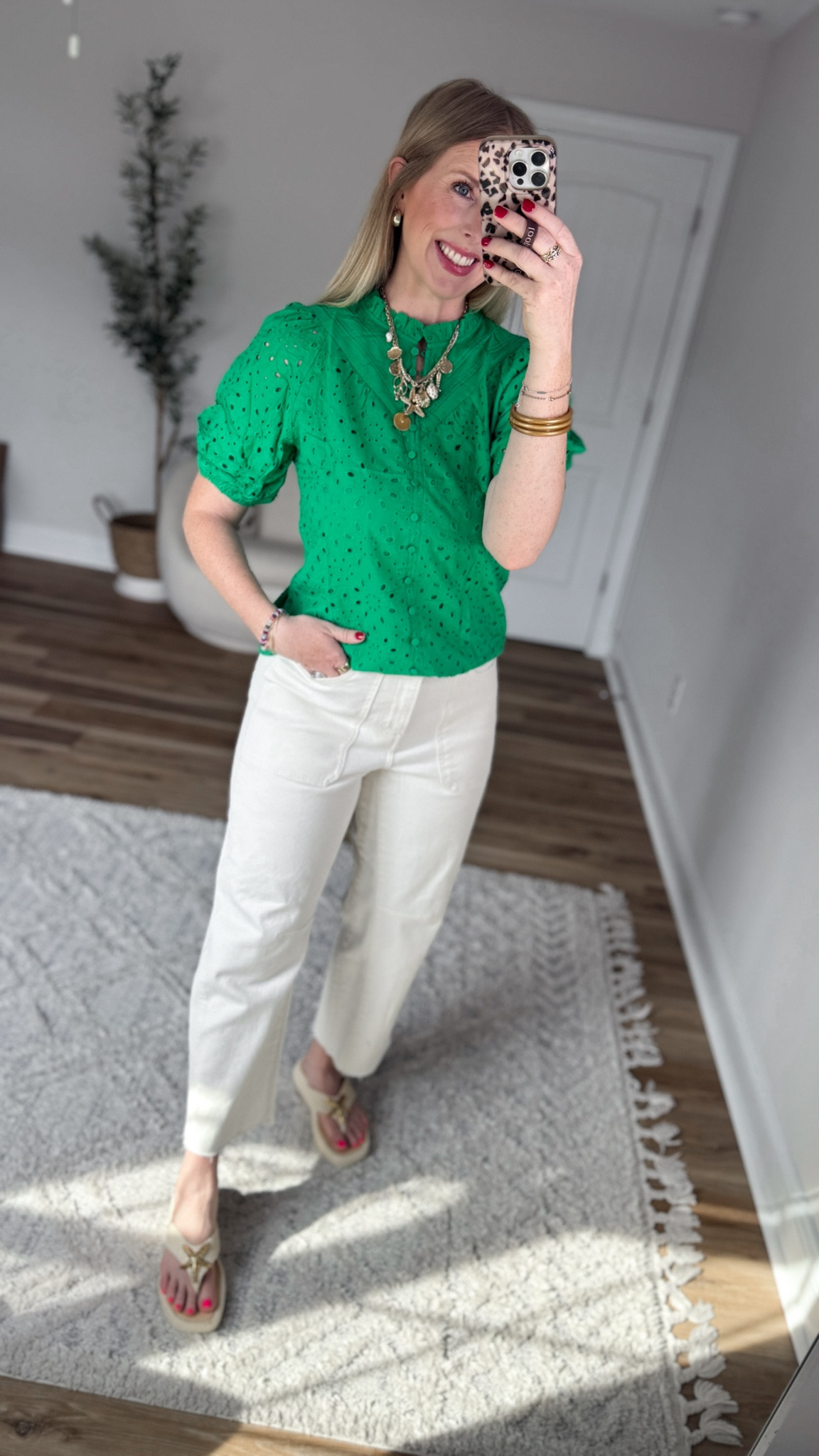 Weekend Walmart Wins try-on
Eyelet top- small
White jeans- 4

#LTKmomlife #LTKootd
