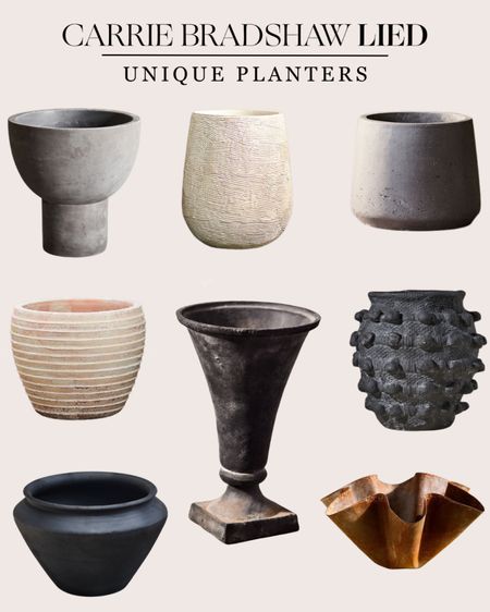 Unique planters I am loving for the backyard and patio spaces — 

#LTKhome