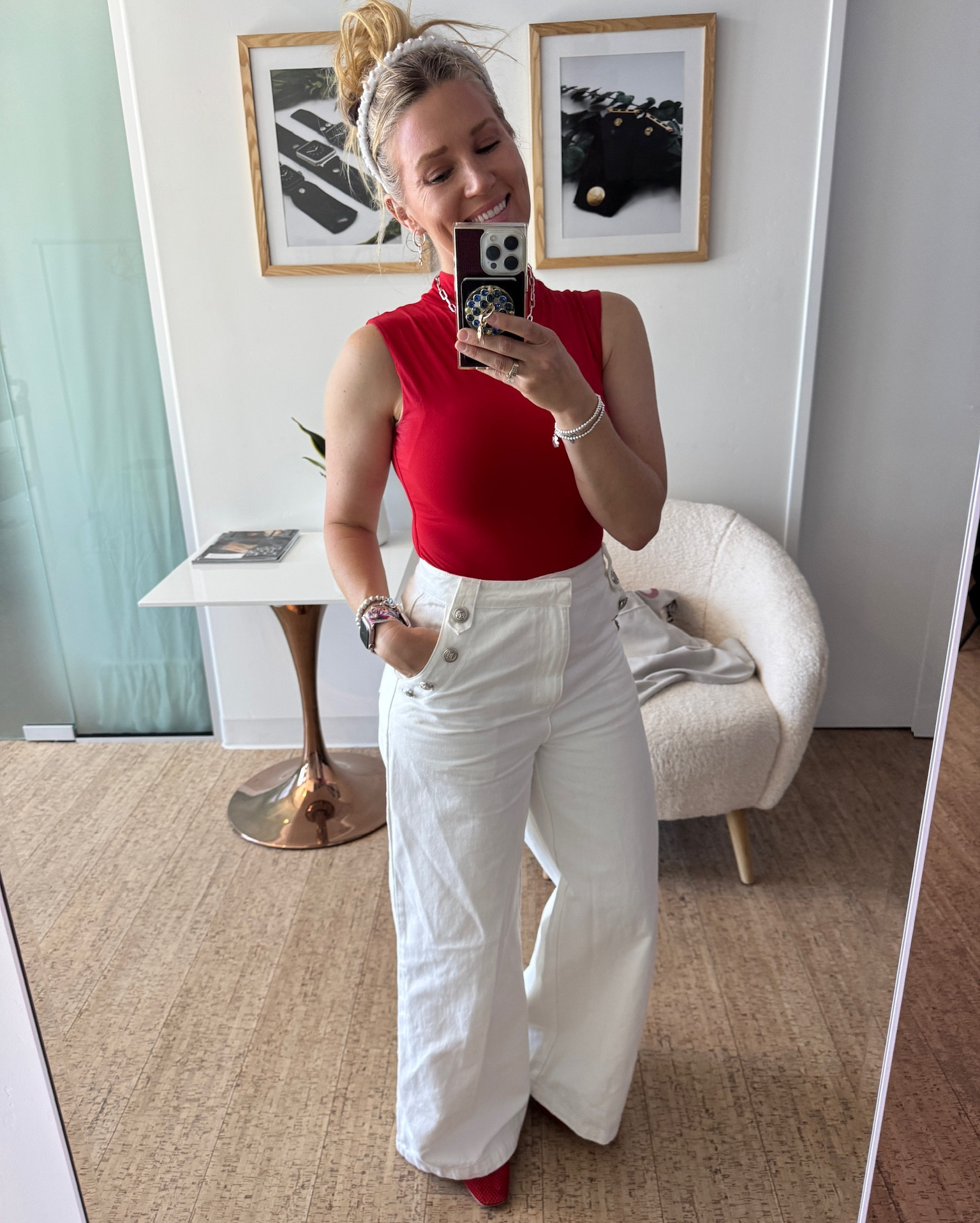 Cherry Red OOTD🍒

#LTKSeasonal #LTKStyleTip #LTKWorkwear