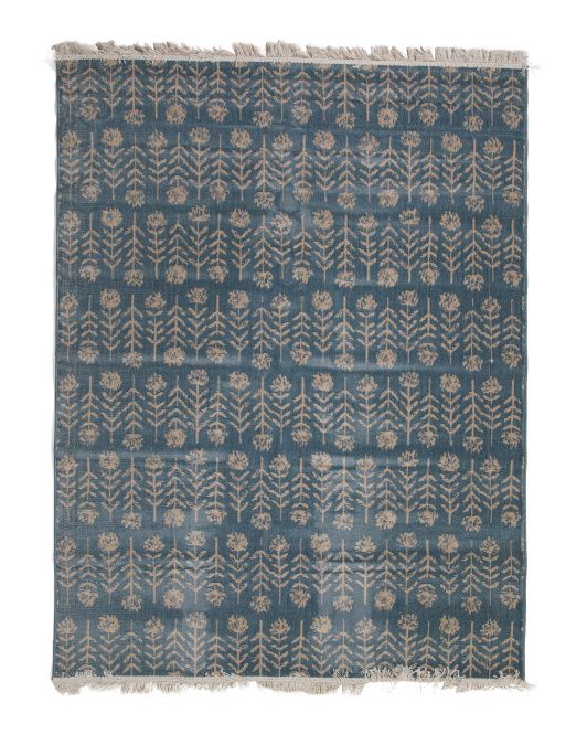 Made In Belgium 5x7 Floral Rug | TJ Maxx