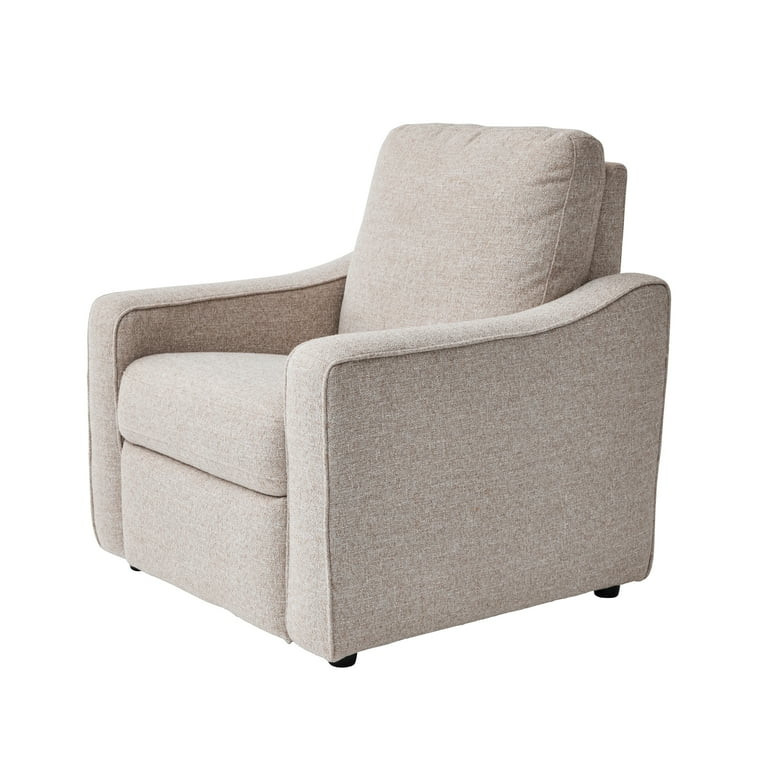 Better Homes & Gardens Allen Push-Button Power Recliner Chair, Wheat Linen | Walmart (US)