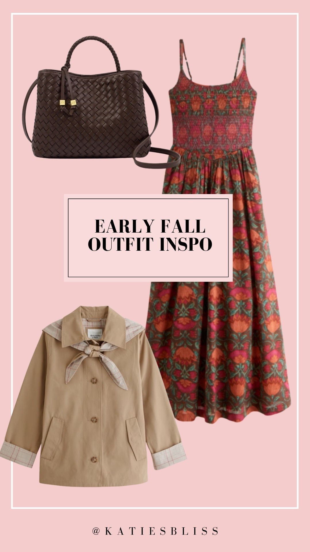 Early fall outfit inspo 🤍

Abercrombie. Tench coat. Dress. Fall. Autumn. Bag. Tote.

#LTKSeasonal