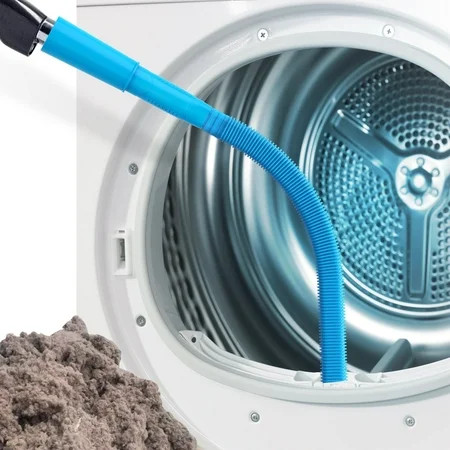 propuri Dryer Vent Cleaner Kit Dryer Lint Vacuum Attachment Brush, Lint Remover, Dryer Vent Vacuum Hose Replacement Parts, Blue | Walmart (US)