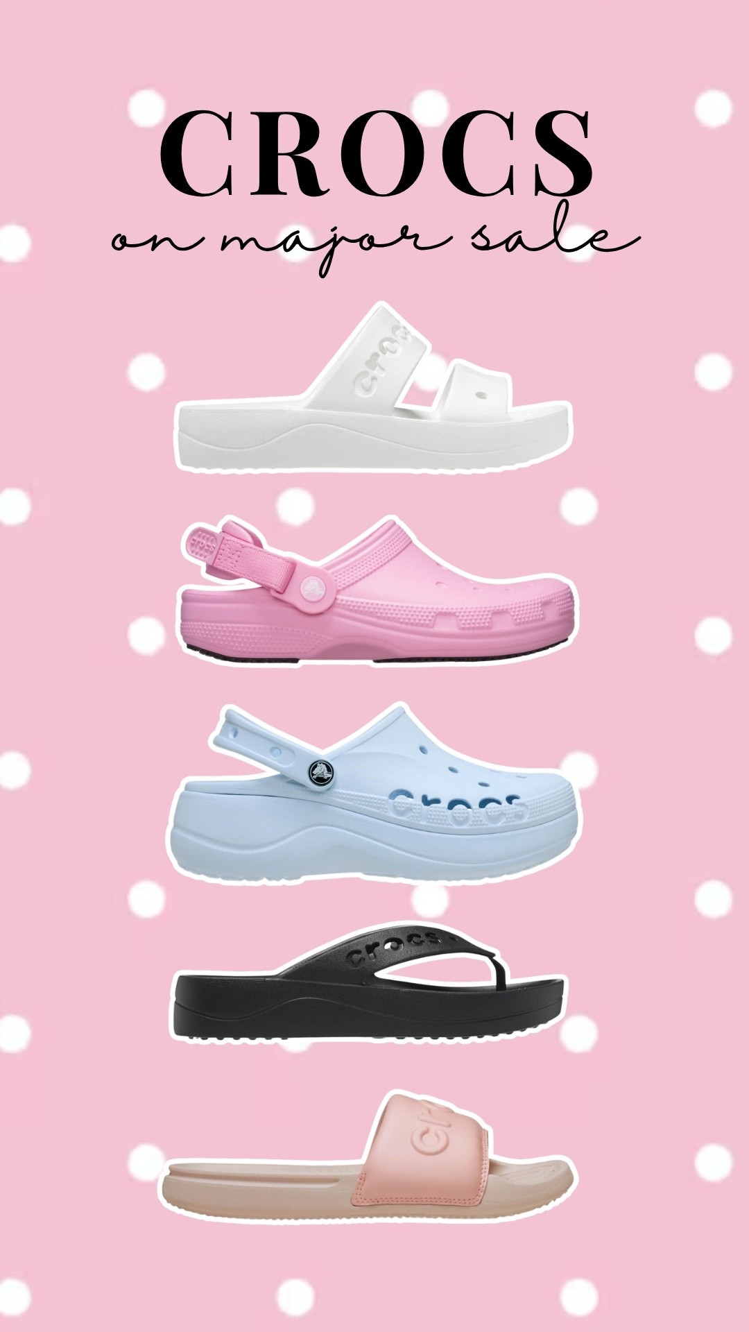 40% off CROCS at Target 

TODAY ONLY ‼️

#LTKootd #LTKmomlife #LTKSaleAlert