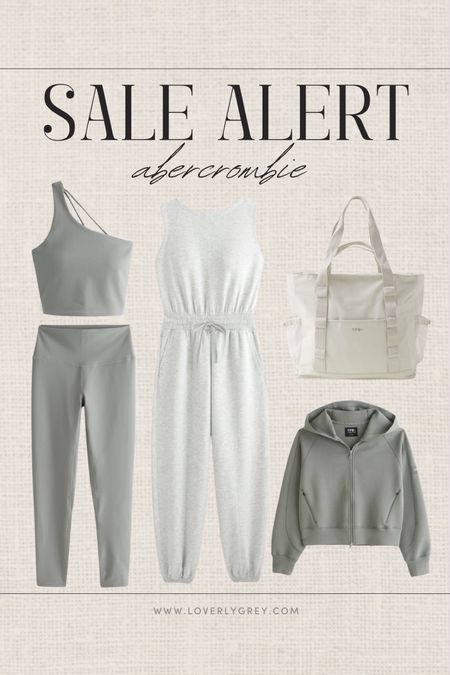 Abercrombie sale alert! Use code: AFLOVERLY for an extra 20% off 👏 I wear an XS in these pieces! 

Loverly Grey, Abercrombie sale 

#LTKfitness #LTKsalealert #LTKstyletip