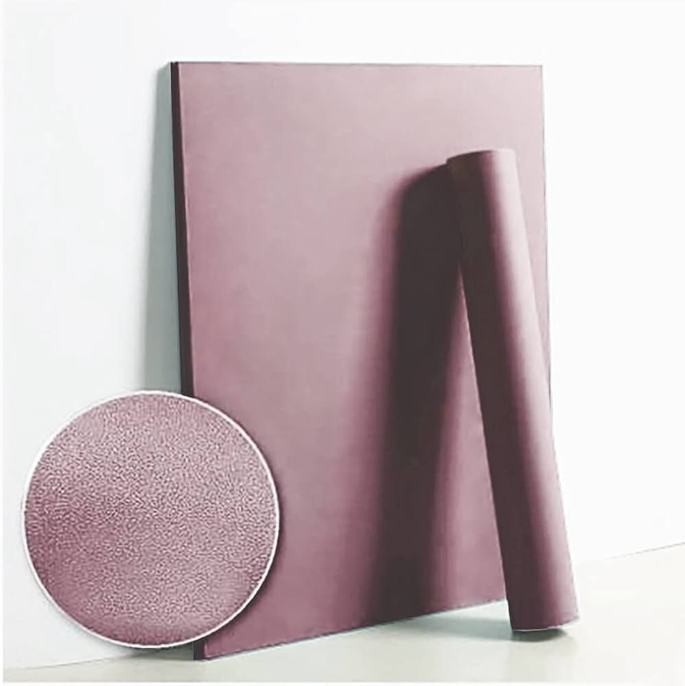 Dimoon 236''x17.7'' Pink Peel and Stick Wallpaper Contact Paper Modern Self Adhesive Wall Paper R... | Amazon (US)