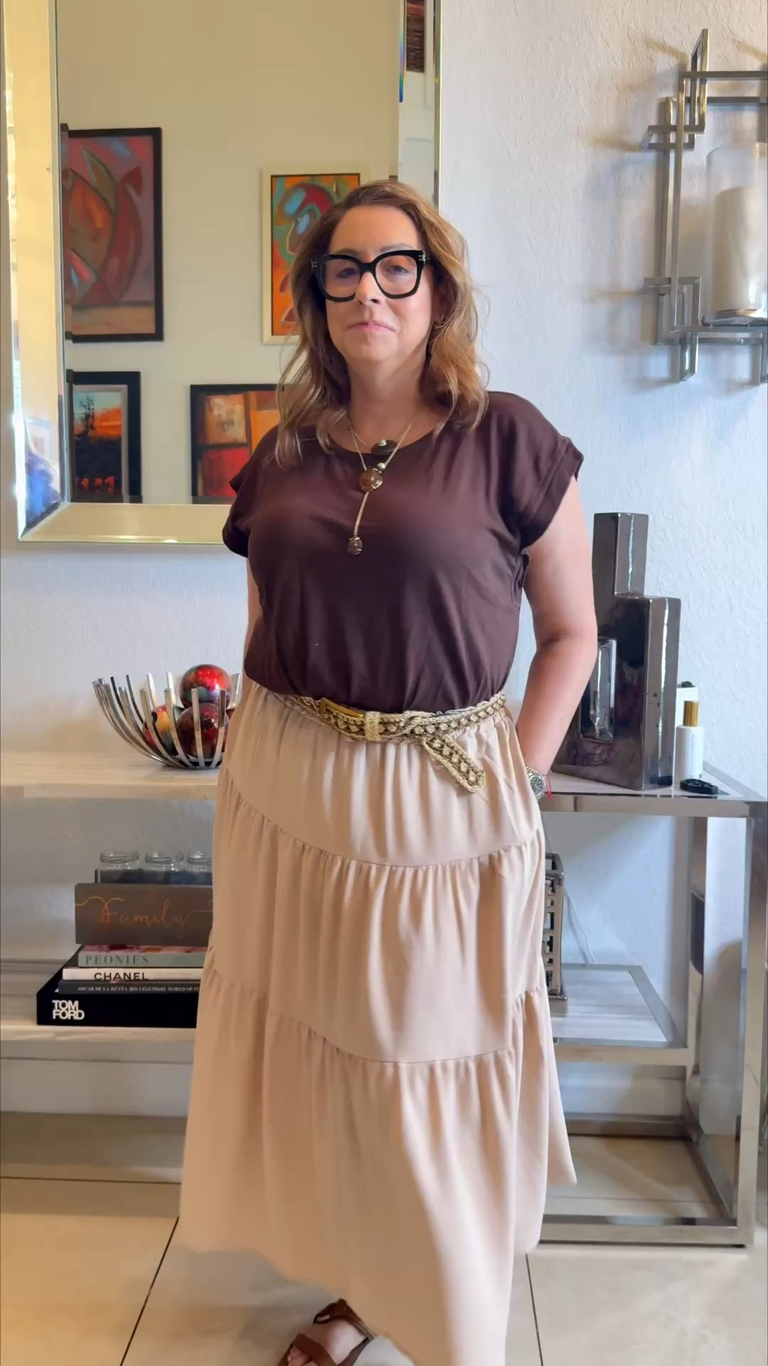 Flowy, comfy and easy to wear.  The spring skirt we all need.  

#LTKOver40 #LTKSaleAlert #LTKMidsize