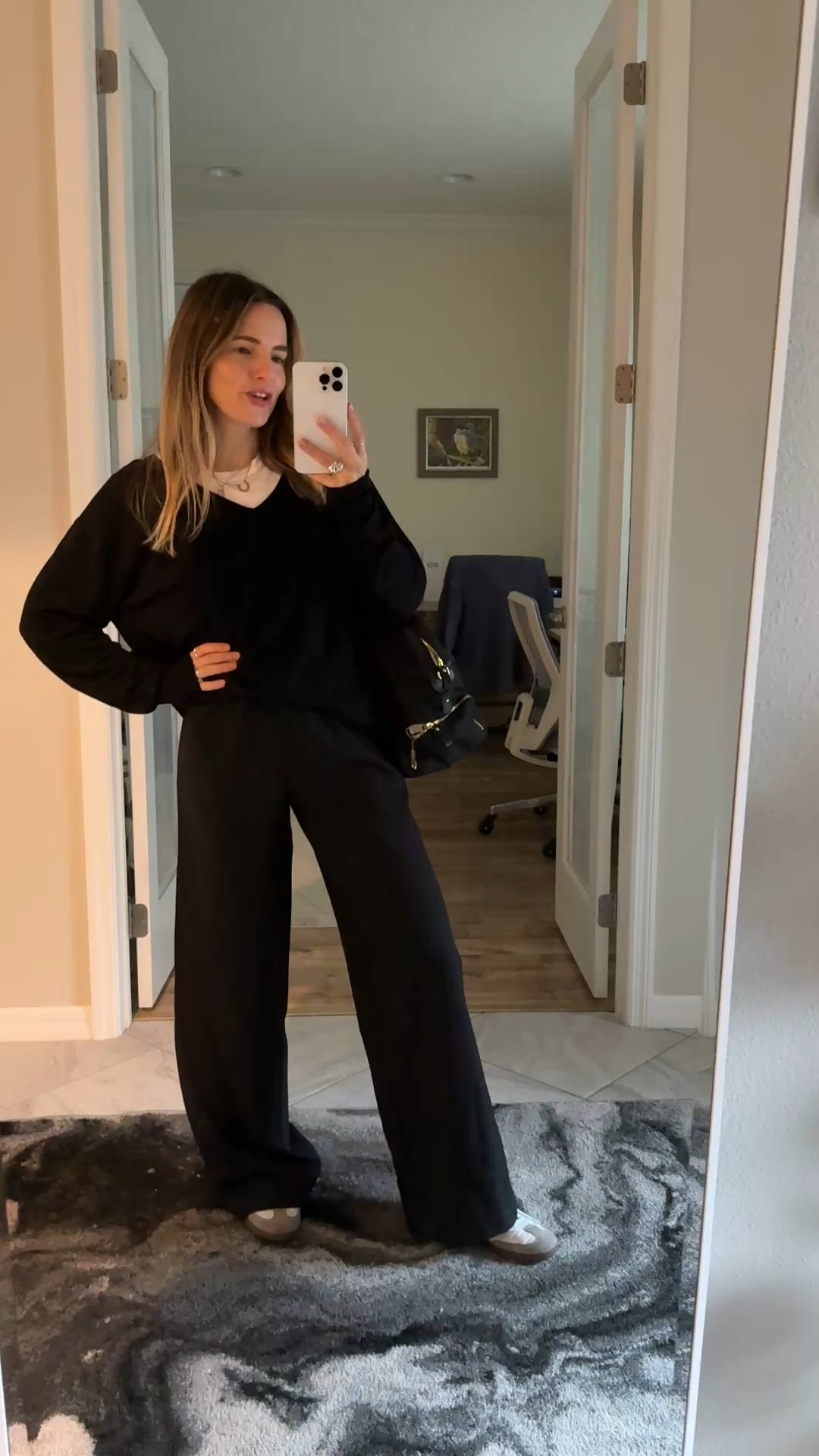 a comfy but chic little road trip outfit :) can not do anything other than an elastic waistband for a long car ride (actually- a comfy dress works well too). I got both the sweater and the pants in a small :) also it actually truly feels like winter in Florida right now so we are bundled up!

#LTKootd #LTKTravel #LTKstorytime