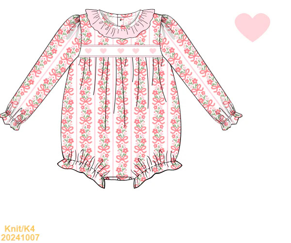 Ribbons and Roses Bubble | Tutti Frutti Kids Co